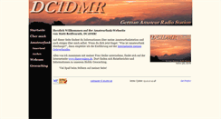 Desktop Screenshot of dc1dmr.de